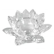 Kristal Lotus Mumluk 5x8 cm