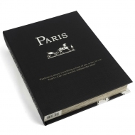 Siyah Paris Kitap Kutu 29x22x4 cm