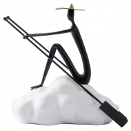 Soyut Kürek Çeken Adam Obje 30x32 cm