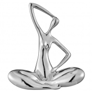 Sükûnet – Gümüş Meditasyon Figürü 23x26 cm