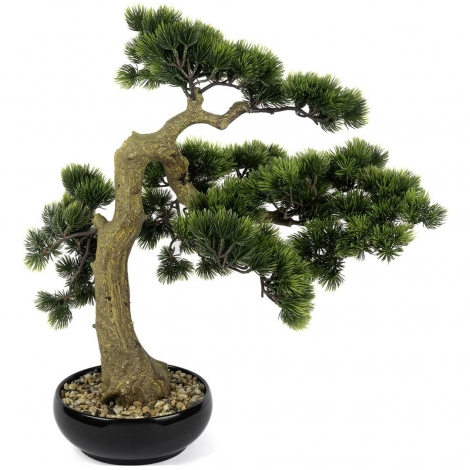 3 Dallı Yapay Bonsai Ağacı 56x52 cm