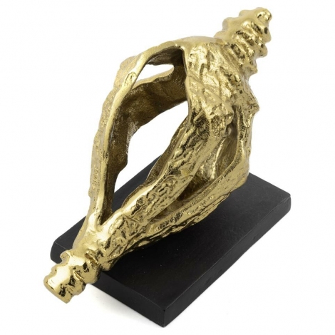 Gold Metal Deniz Kabuğu Obje